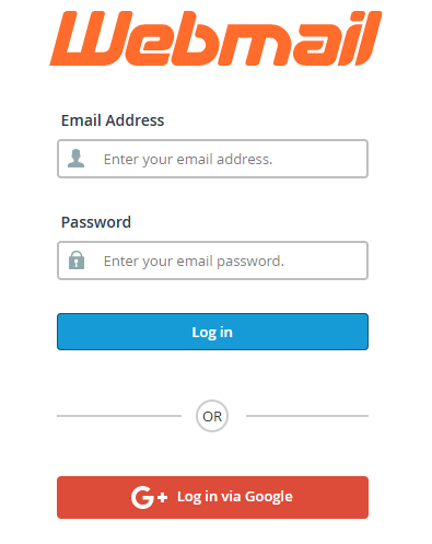 webmail login